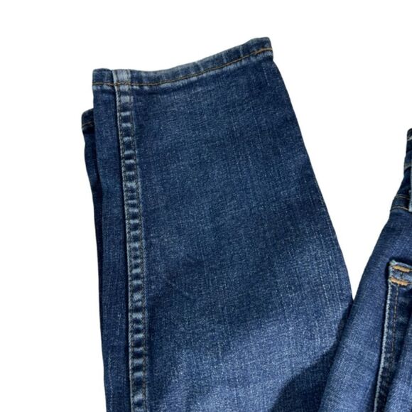 Madewell 10" High Rise Skinny Ripped Knee Jeans Sz 29 - Picture 4 of 10